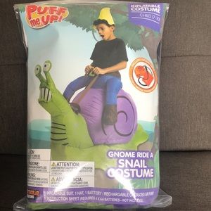Gnome Ride a Snail costume